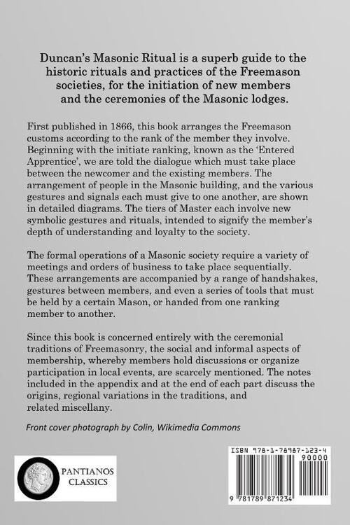 Duncan's Masonic Ritual and Monitor