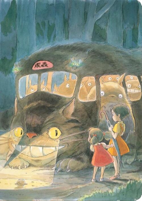 Studio Ghibli My Neighbor Totoro Journal (Let’s Ride the Cat Bus)