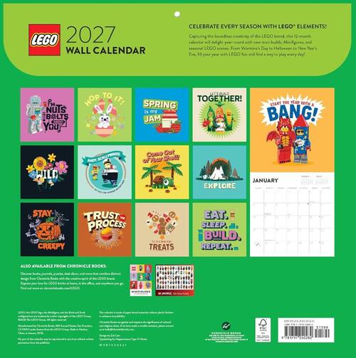LEGO 2027 Wall Calendar