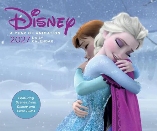 Disney A Year of Animation 2027 Daily Calendar