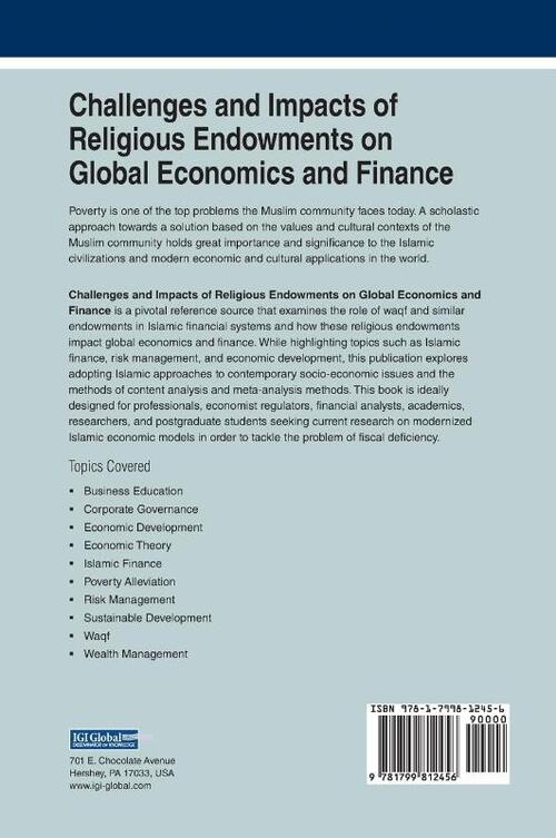 Challenges and Impacts of Religious Endowments on Global Economics and Finance