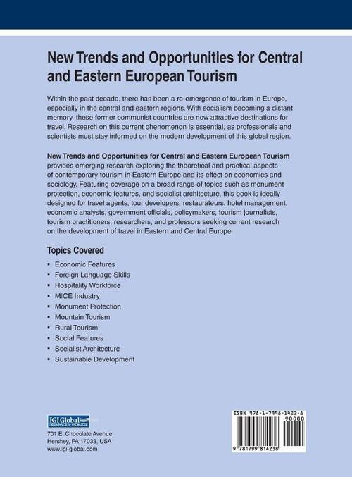 New Trends and Opportunities for Central and Eastern European Tourism
