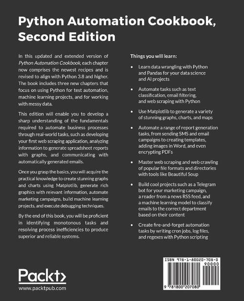 Python Automation Cookbook