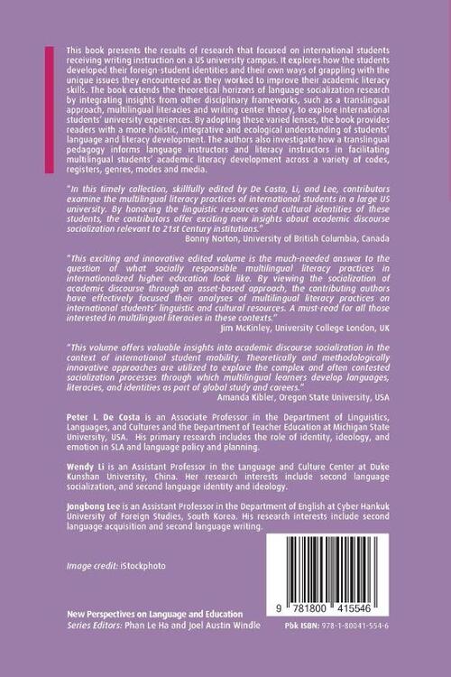 International Students' Multilingual Literacy Practices