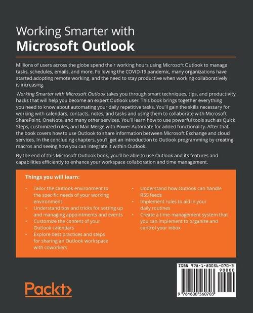 Working Smarter with Microsoft Outlook
