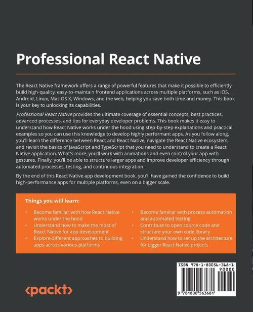 Professional React Native