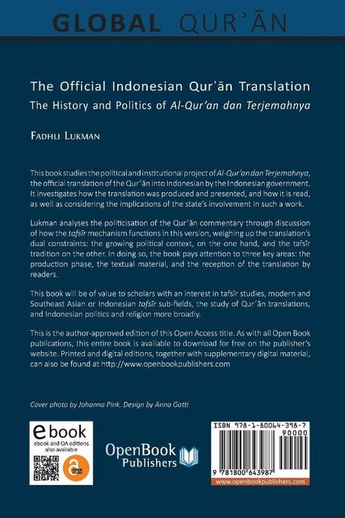 The Official Indonesian Qur¿¿n Translation