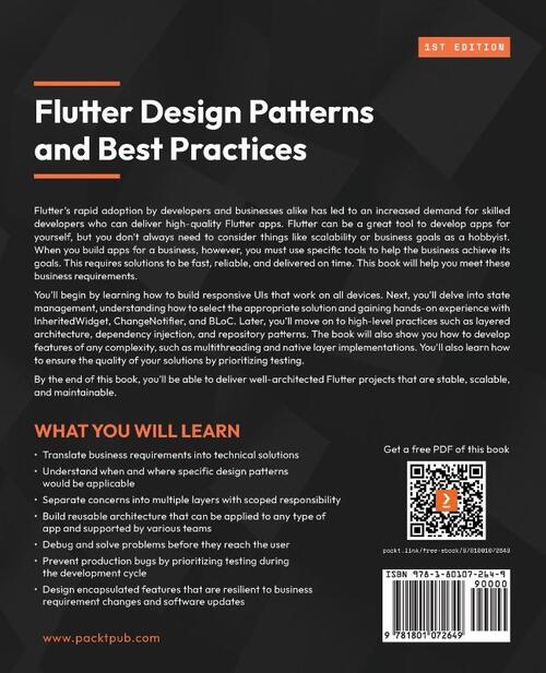 Flutter Design Patterns and Best Practices