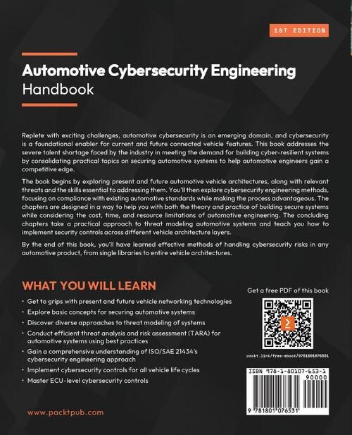 Automotive Cybersecurity Engineering Handbook
