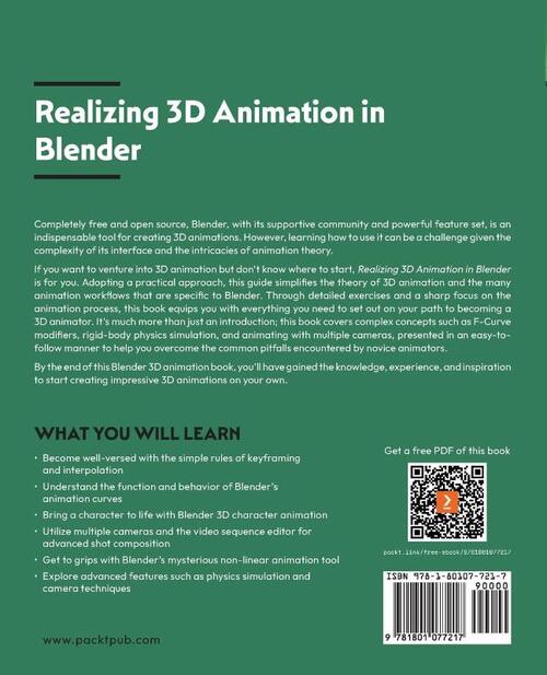 Realizing 3D Animation in Blender