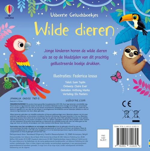 Geluidsboekje – Wilde dieren