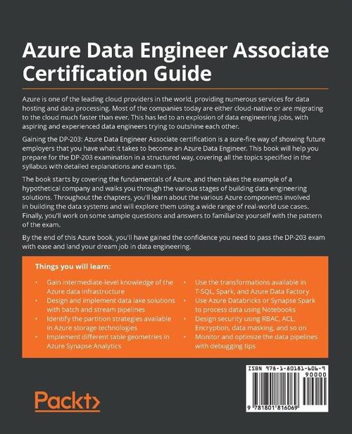 Azure Data Engineer Associate Certification Guide