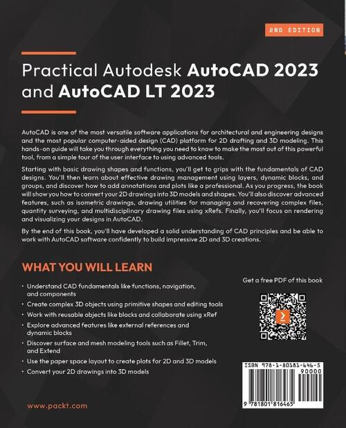 Practical Autodesk AutoCAD 2023 and AutoCAD LT 2023 - Second Edition