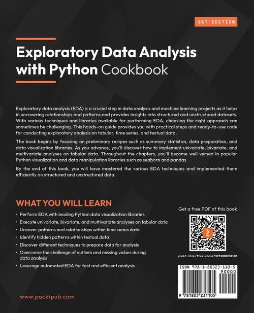 Exploratory Data Analysis with Python Cookbook