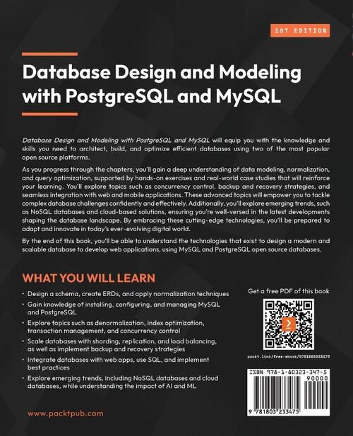 Database Design and Modeling with PostgreSQL and MySQL