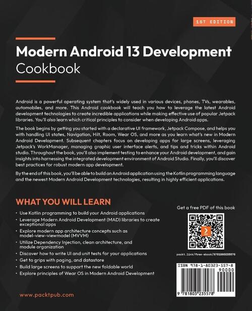 Modern Android 13 Development Cookbook