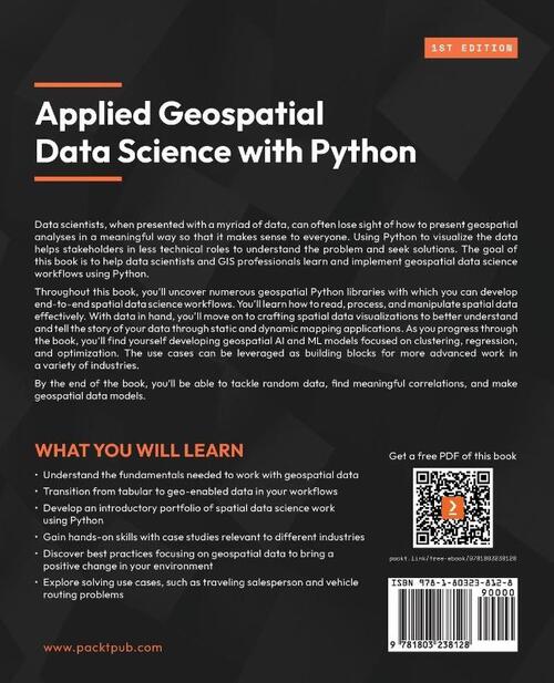 Applied Geospatial Data Science with Python
