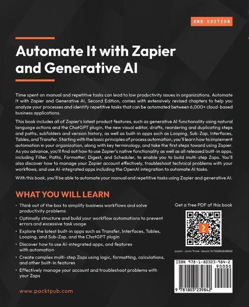 Automate It with Zapier and Generative AI - Second Edition