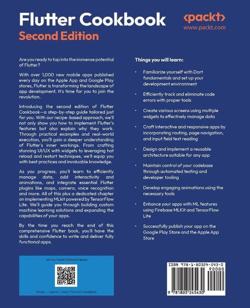 Flutter Cookbook - Second Edition