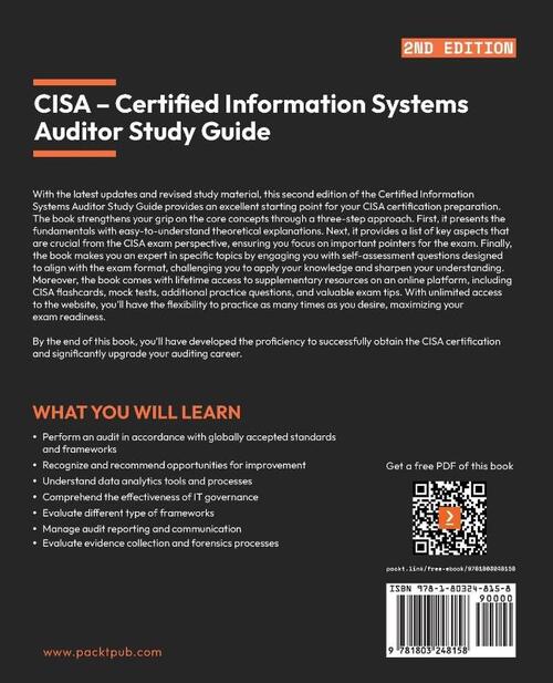 CISA - Certified Information Systems Auditor Study Guide - Second Edition