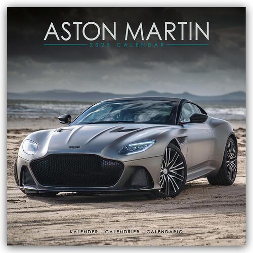 Aston Martin Calendar 2025 Square Car Wall Calendar - 16 Month
