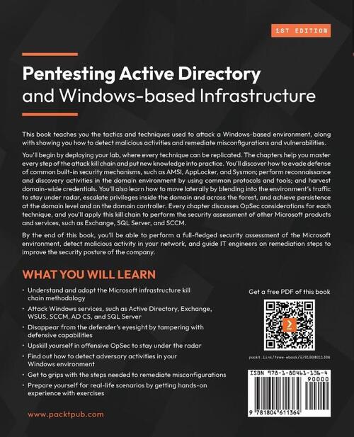 Pentesting Active Directory and Windows-based Infrastructure