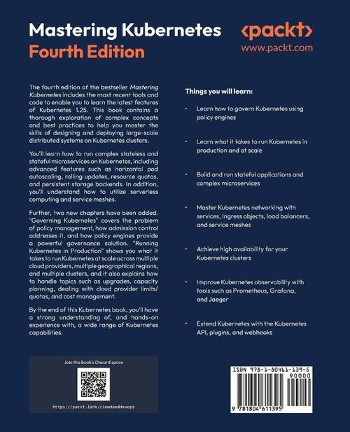 Mastering Kubernetes - Fourth Edition