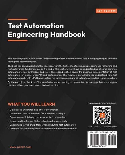 Test Automation Engineering Handbook