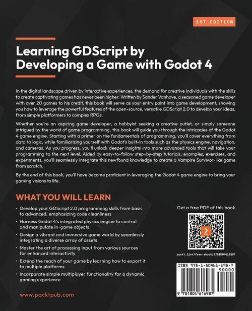 Learning GDScript by Developing a Game with Godot 4