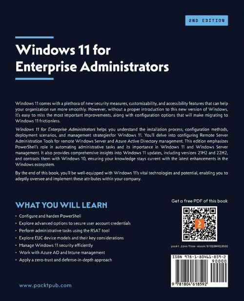 Windows 11 for Enterprise Administrators - Second Edition