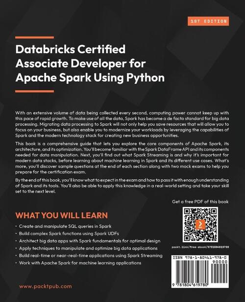 Databricks Certified Associate Developer for Apache Spark Using Python