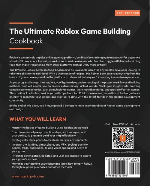 The Ultimate Roblox Game Building Cookbook