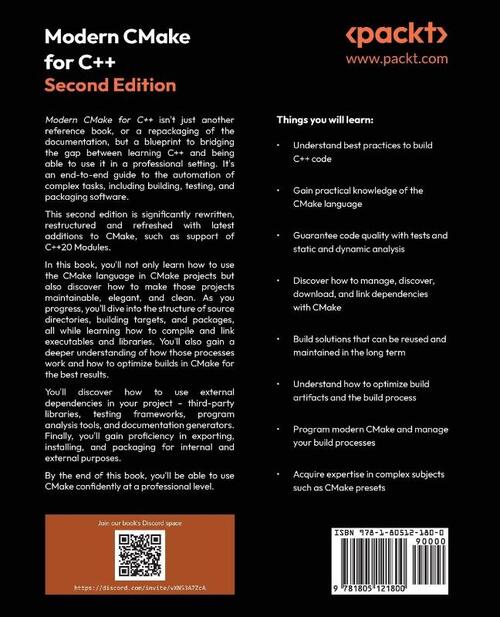 Modern CMake for C++ - Second Edition