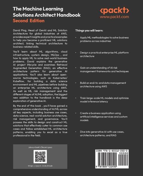 The Machine Learning Solutions Architect Handbook - Second Edition