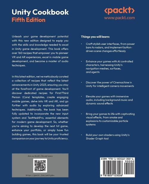 Unity Cookbook - Fifth Edition