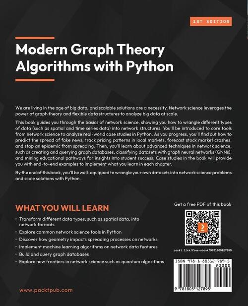Modern Graph Theory Algorithms with Python