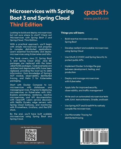 Microservices with Spring Boot 3 and Spring Cloud - Third Edition