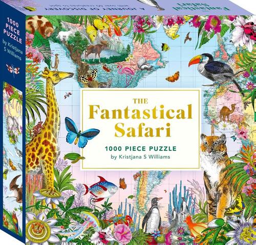 The Fantastical Safari: 1000-Piece Jigsaw Puzzle