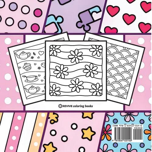 Bold & Easy Comfy Patterns Coloring Book