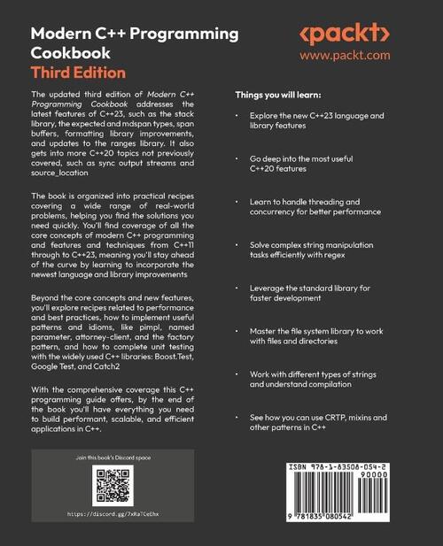 Modern C++ Programming Cookbook - Third Edition