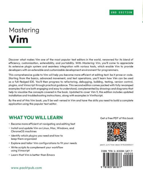Mastering Vim - Second Edition