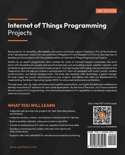 Internet of Things Programming Projects - Second Edition