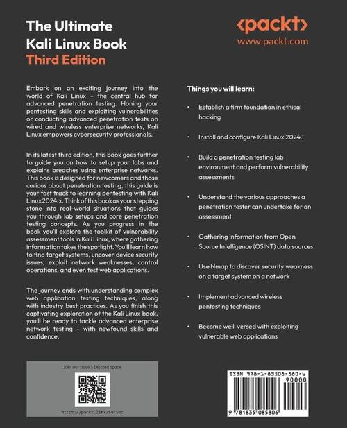 The Ultimate Kali Linux Book - Third Edition