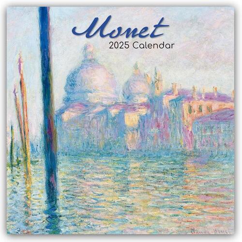 Claude Monet 2025 - 16-Monatskalender