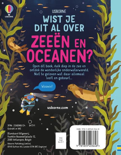 Wist je dit al over zeeën en oceanen?