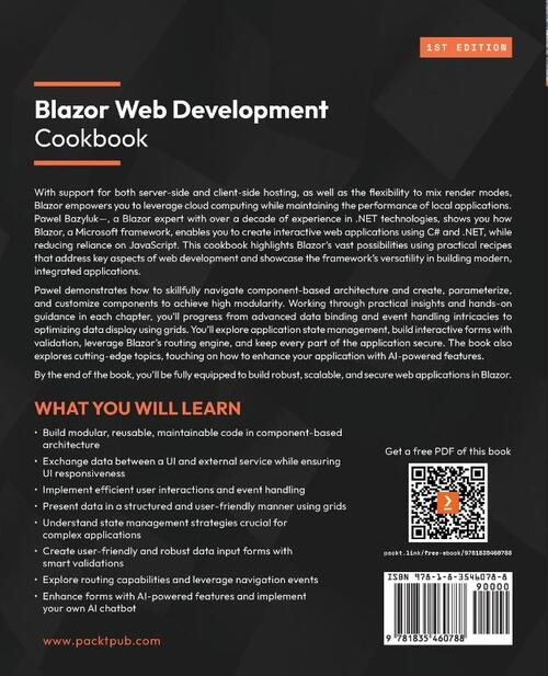 Blazor Web Development Cookbook
