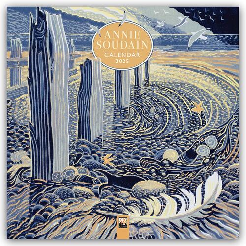 Annie Soudain Wall Calendar 2025 (Art Calendar)