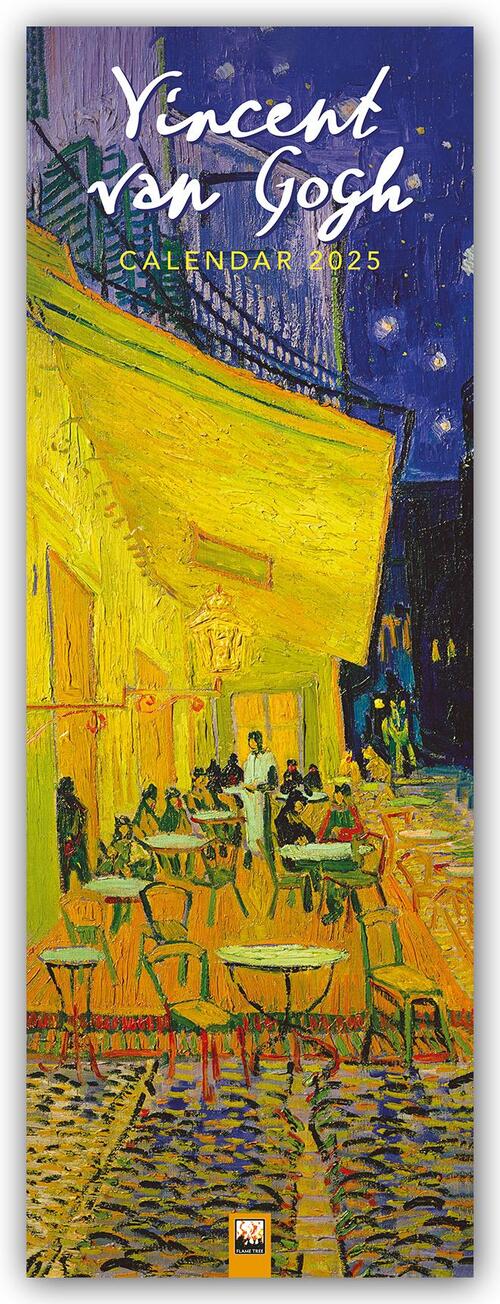 Vincent van Gogh Slim Calendar 2025 (Art Calendar)