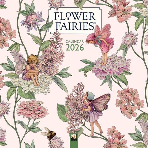 Flower Fairies Wall Calendar 2026 (Art Calendar)