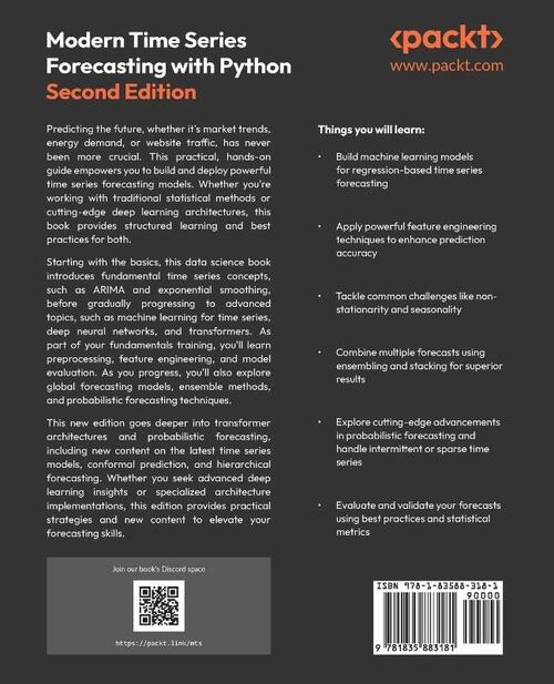 Modern Time Series Forecasting with Python - Second Edition